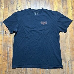 Dwyane Wade World Tour NBA BR Tee Shirt Mens XL Navy Short Sleeve Basketball